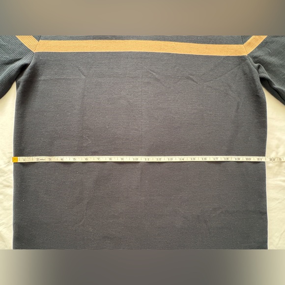 NWT-Denim & Flower Neutral Ribbed Crewneck Sweater - Picture 13 of 14